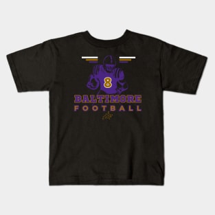 Baltimore Football Vintage Style Kids T-Shirt